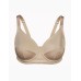 Reggiseno ferretto senza imbottitura shaping, nero. Alto sostegno