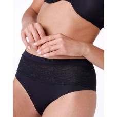 Maxi slip in pizzo e microfibra Maxi slip in pizzo e microfibra