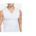T-shirt smanicata scollo V 100% Filo di Scozia T-shirt smanicata scollo V 100% Filo di Scozia