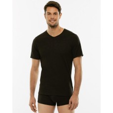 T-shirt scollo V 100% puro cotone T-shirt scollo V 100% puro cotone