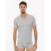 T-shirt scollo V profondo cotone elasticizzato T-shirt scollo V profondo cotone elasticizzato